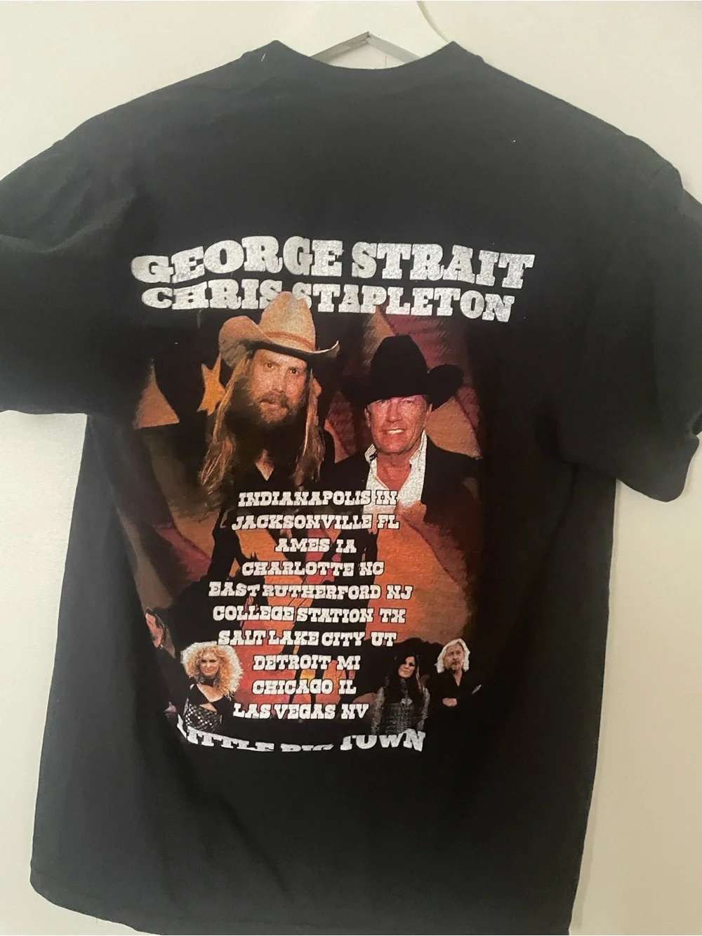 George Strait Graphic Short-Sleeve Tee - Black - Picture 5 of 6